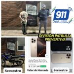 Chaco: robó un iPhone, cayó de la moto y lo demoraron los vecinos